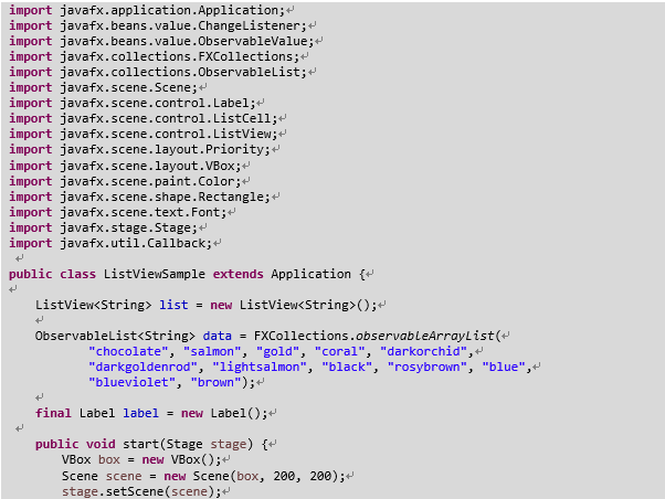 Nuno s Blogs JavaFX UI 10 List View