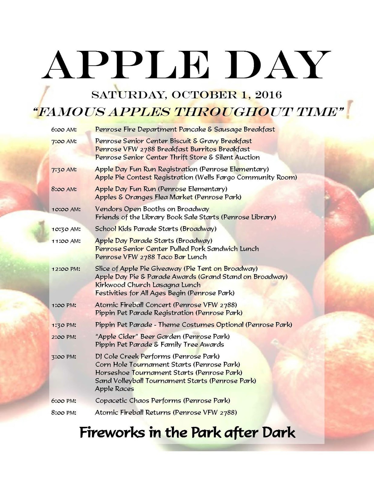 Pinot Noir and Prayers Autumn Hometown Hunt Apple Day