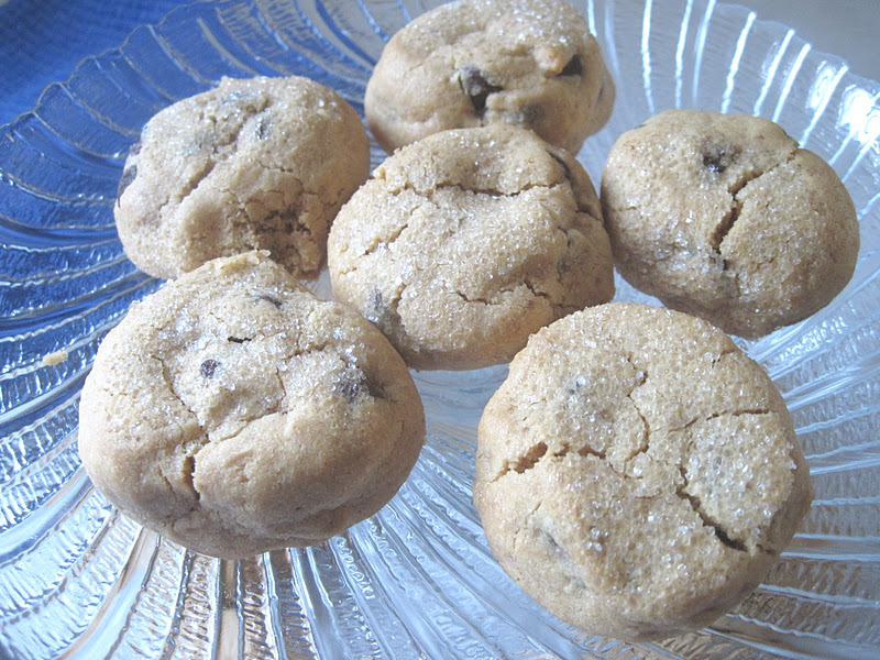 The Better Baker Rich Peanut Butter Cookies with Chocolate Chips