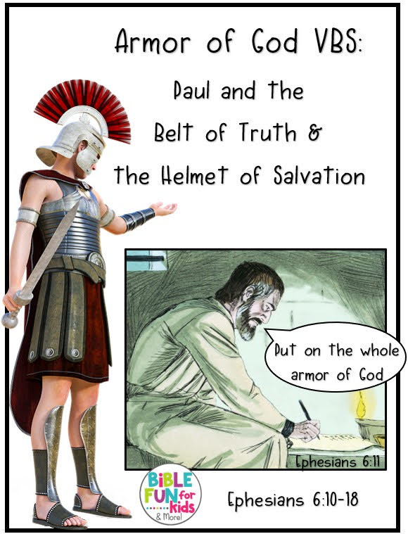 Armor of God VBS Decorations Bible Fun For Kids