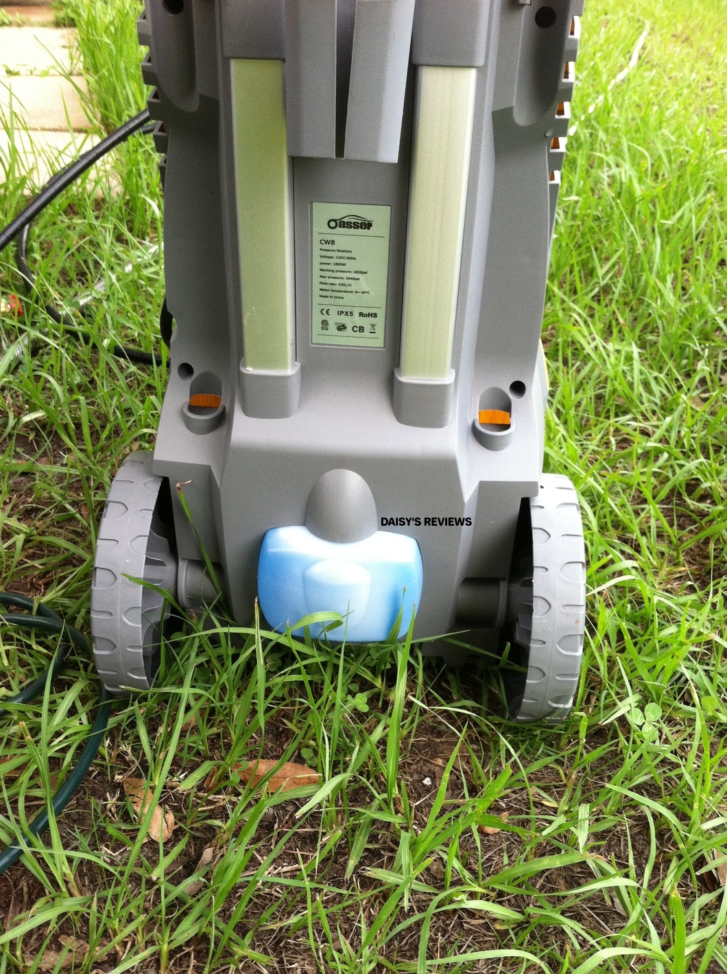 To Daisy's Reviews Oasser Electric Pressure Washer 3046 PSI/1.85 GPM Review