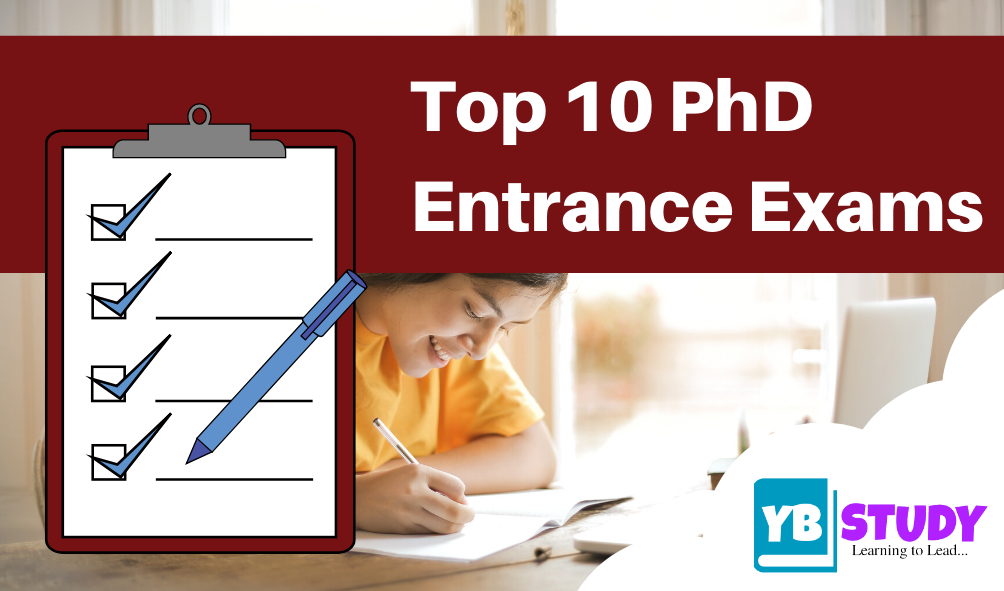 phd entrance exam list