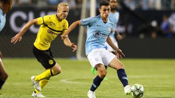 نتيجة مباراة مانشستر سيتي أمام بوروسيا دورتموند فى دوري أبطال أوروبا والقنوات الناقلة