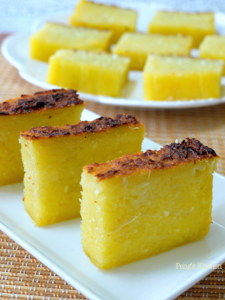 Peng's Kitchen Baked Tapioca Cake (Kueh Bingka Ubi Kayu)