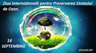 16 septembrie: Ziua Internațională pentru Prezervarea Stratului de Ozon