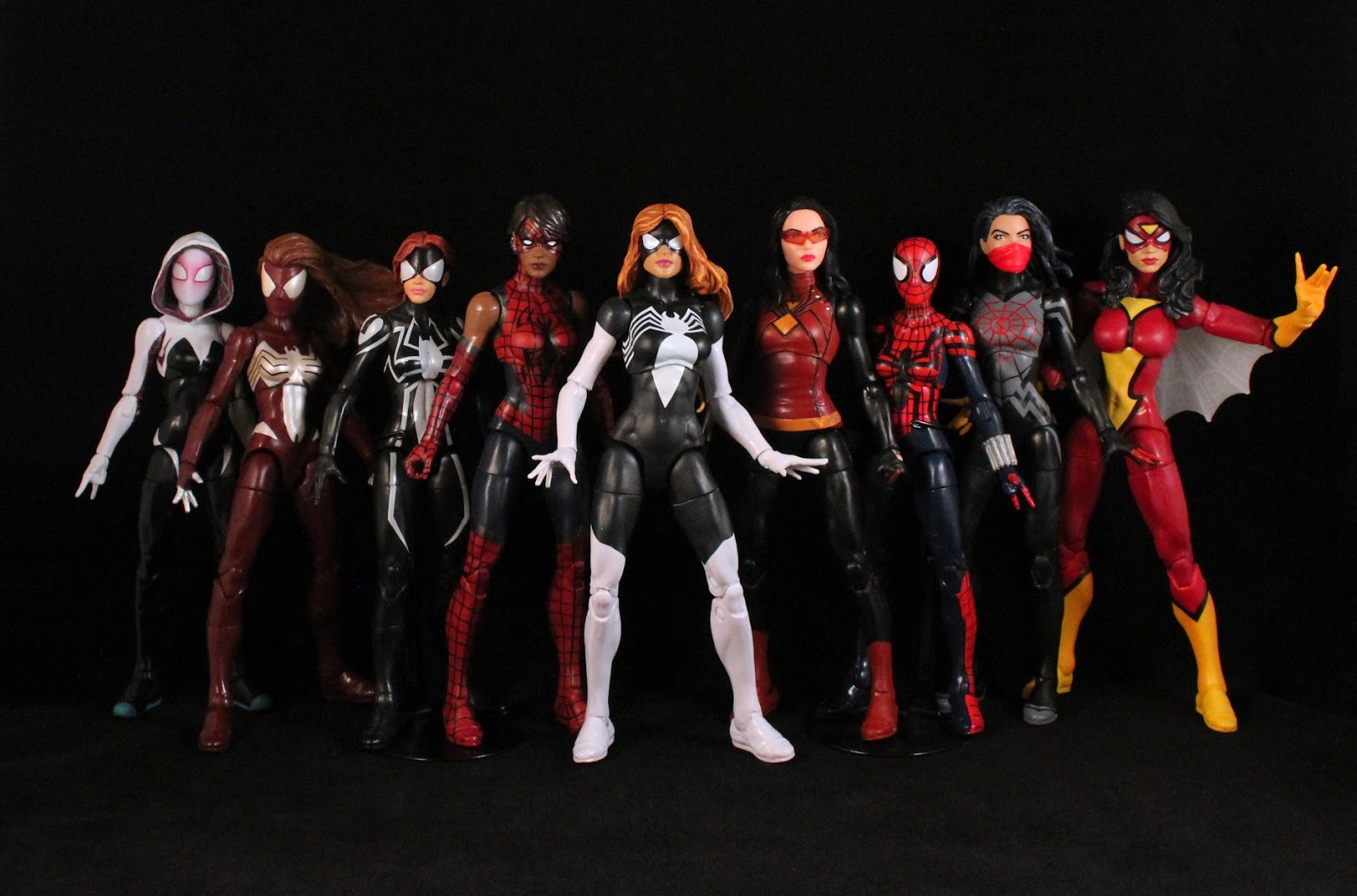 marvel legends spider woman