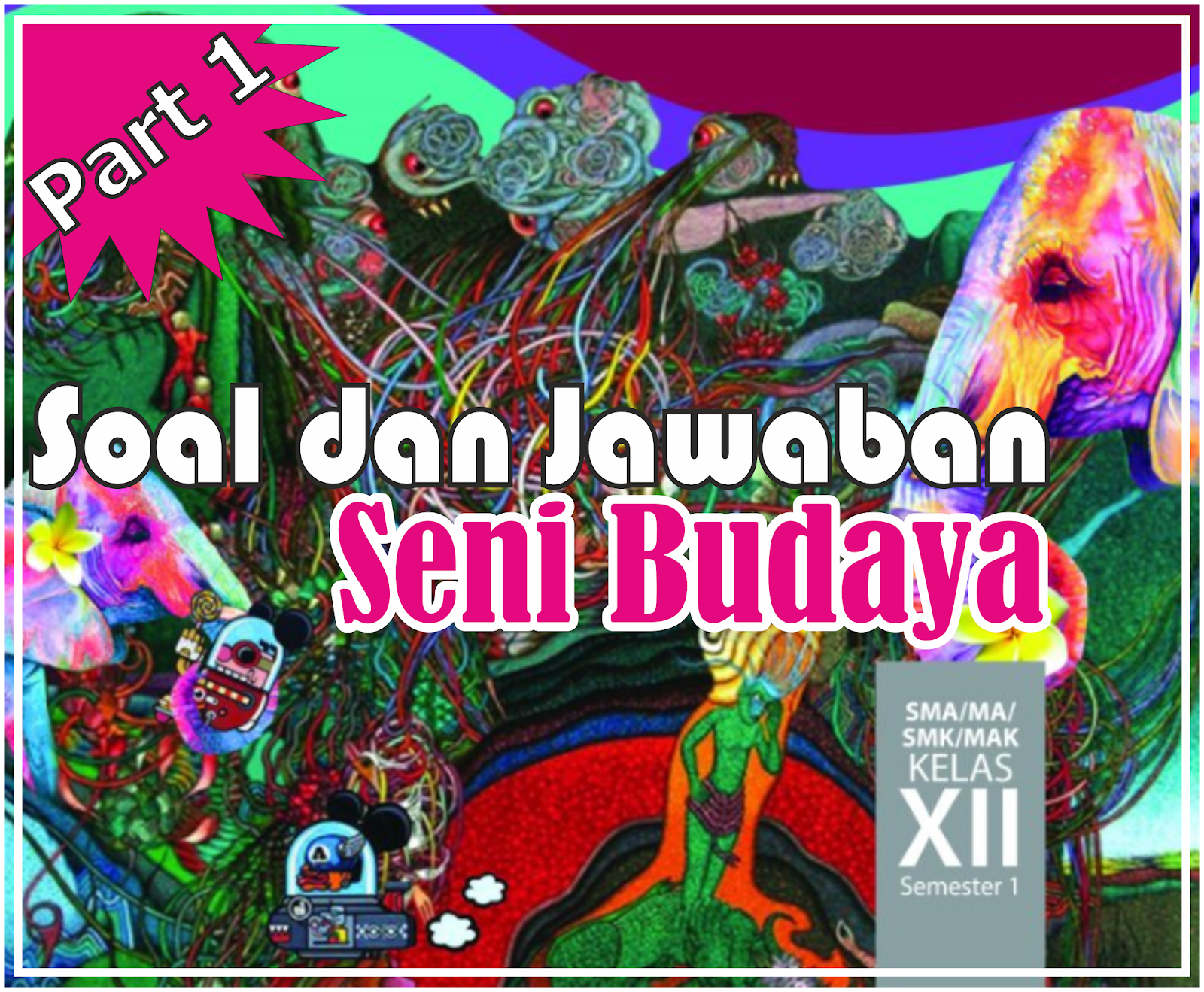 Soal Dan Jawaban Seni Budaya Kelas Xii Part 1 Ayfame Productions Official