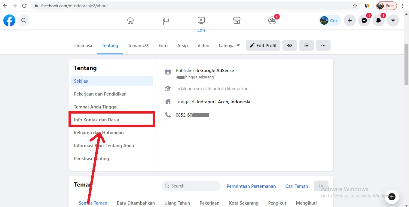 Cara Mengubah atau Mengganti Tanggal Lahir Di Facebook