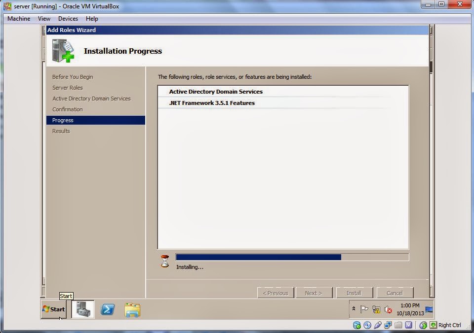 How to Create a Windows Server 2008 Using VirtualBox
