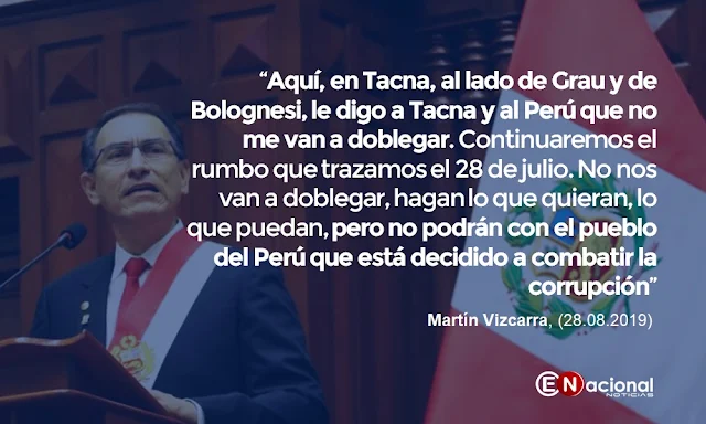 Martín Vizcarra frase 2019