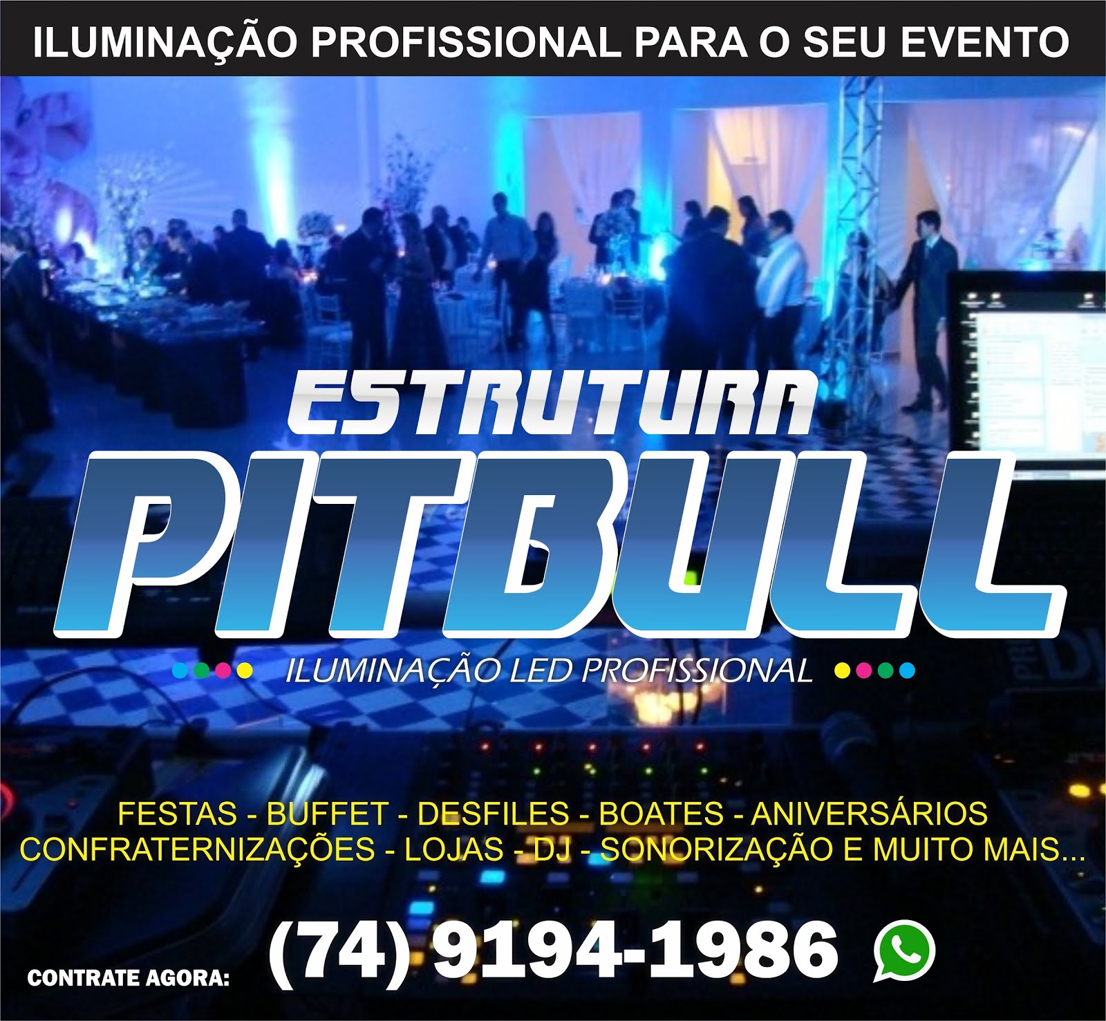 Dj & Iluminação Profissional para Eventos