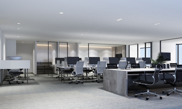 inside office building inside office building