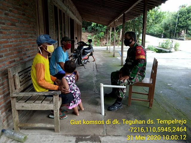 Pasca Lebaran Babinsa Tempelrejo Laksanakan Komsos Dengan Masyarakat di Desa Binaan Pasca Lebaran Babinsa Tempelrejo Laksanakan Komsos Dengan Masyarakat di Desa Binaan