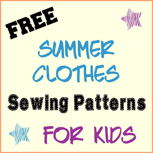 Sew Can Do FREE Summer Clothes Patterns for Kids