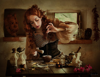 Expert spellcasters performing ritual for real love spells