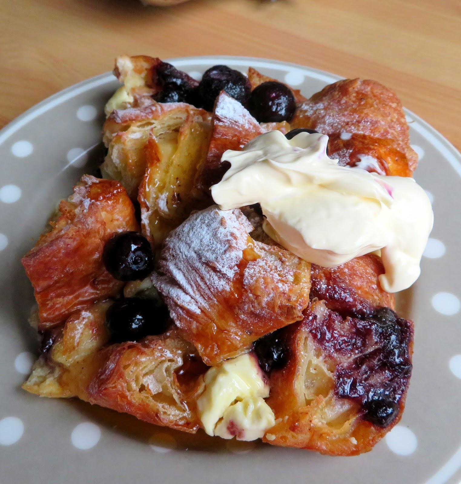 Berry & Cream Croissant French Toast for Two The English Kitchen