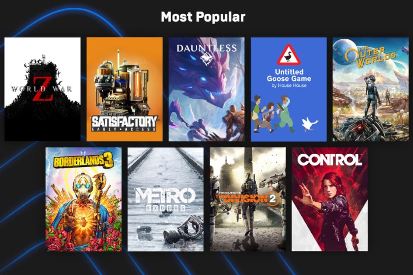 متجر Epic Games يتيح 15 لعبة مجانية خلال الأسبوع القادم