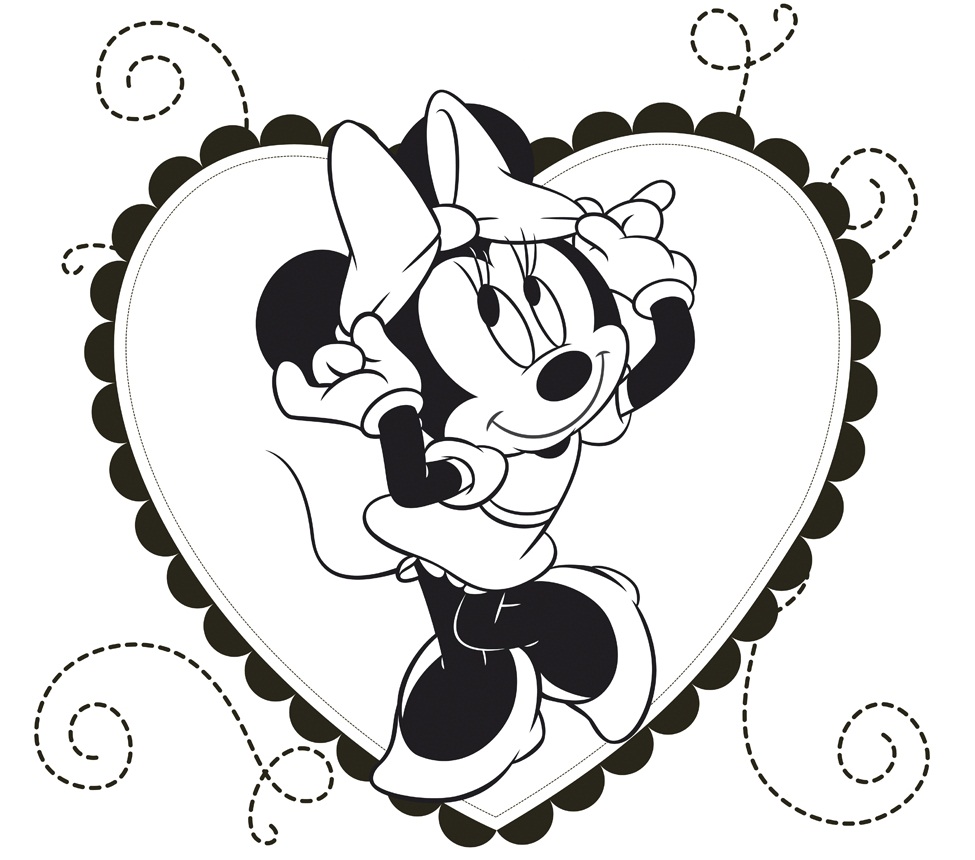 desenhos para colorir e imprimir desenhos da minnie para colorir e