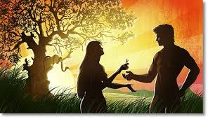 La naturaleza del pecado, Adán y Eva en el Huerto del Eden