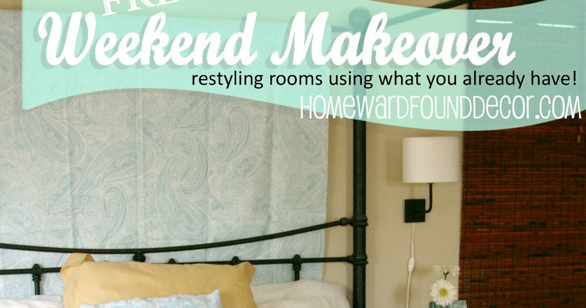 FREE Weekend Makeover Part 4 homewardFOUND decor