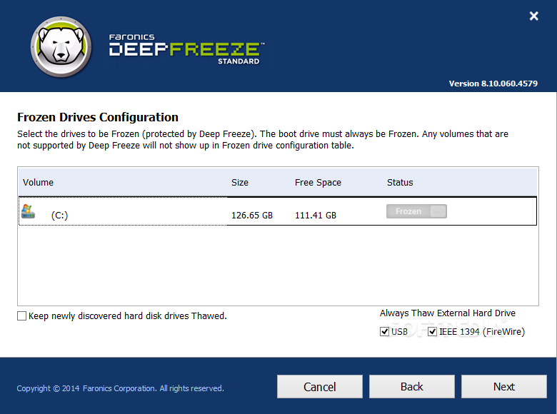 تحميل أفضل برنامج تجميد النظام للحفاظ على حاسوبك من العبث Deep Freeze Standard 8.60.020.5592 مع التفعيل
