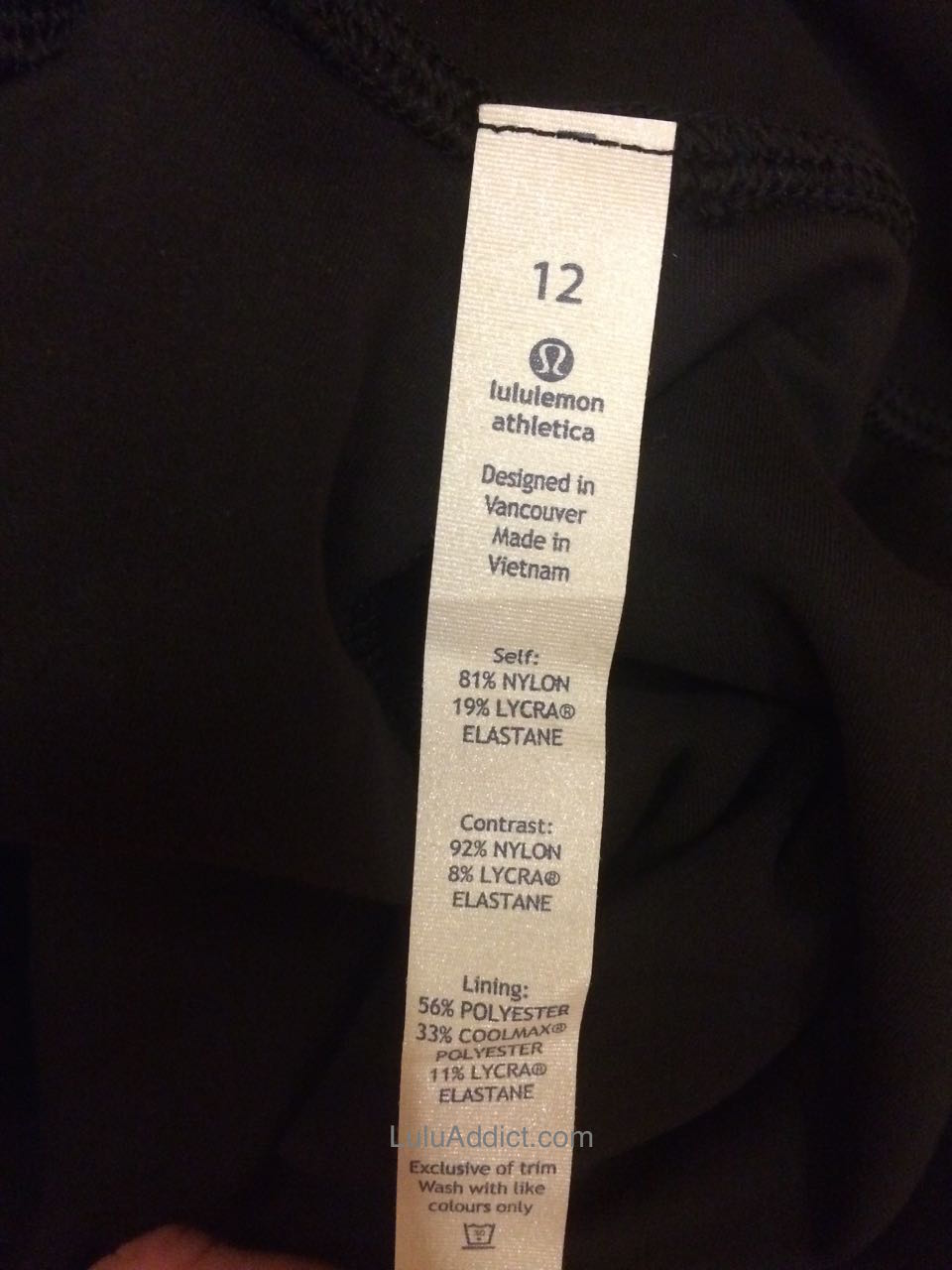 Where Do Lululemon Tags Go  International Society of Precision