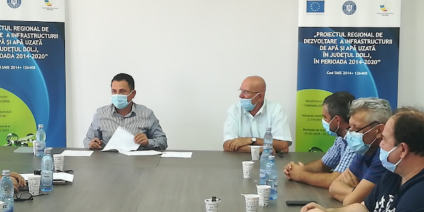 Contract semnat pentru extinderea rețelei de apă și canalizare în Calafat și Maglavit