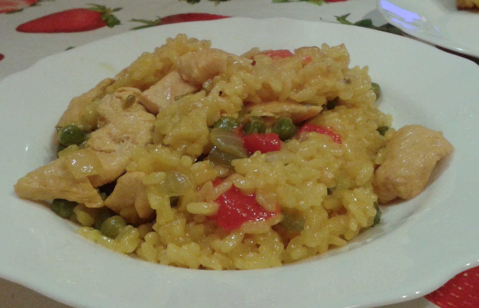 Coccinelle Paella de pollo en olla exprés