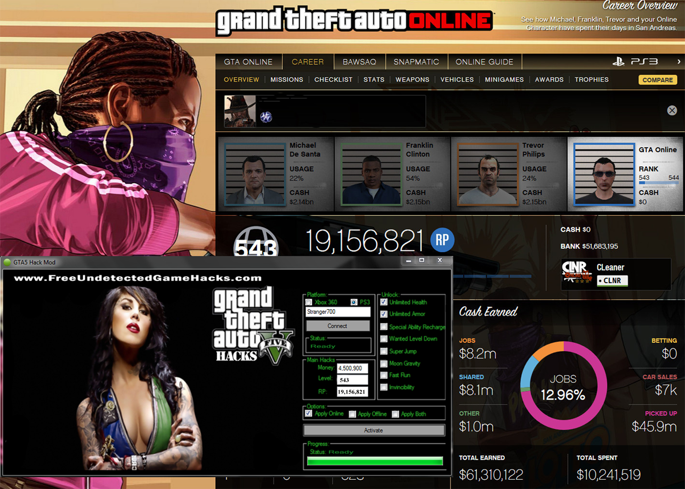 Grand Theft Auto 5 Multiplayer Hack Online Undetected