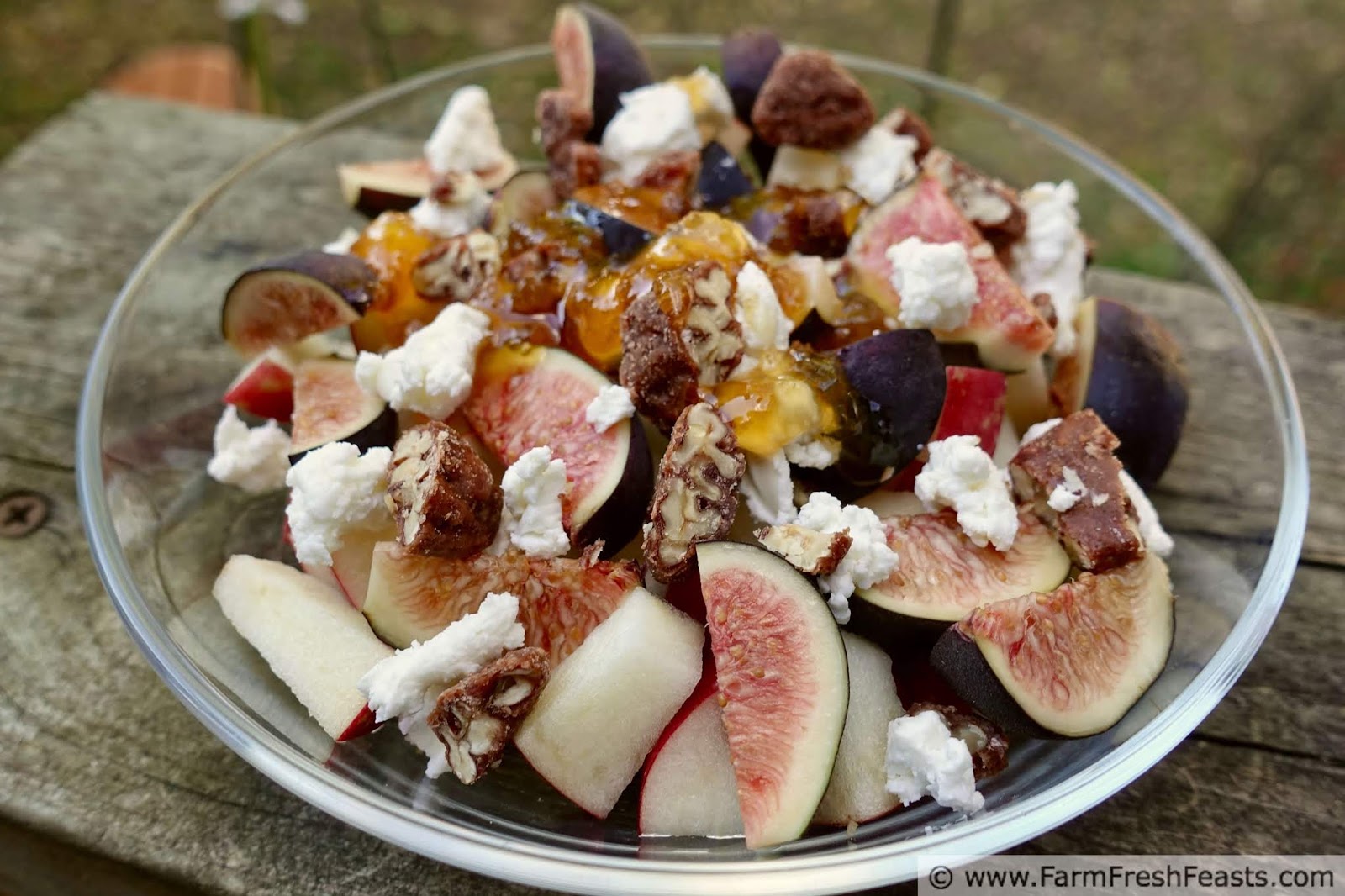 Farm Fresh Feasts Fresh Fig and Apple Dessert