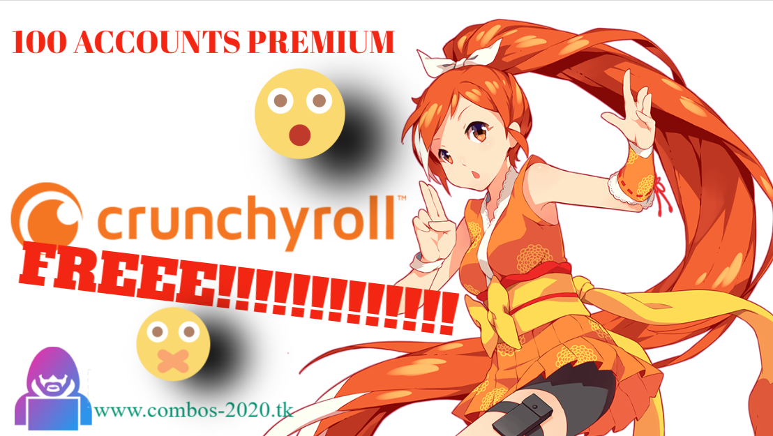 CRUNCHYROLL PREMIUM x100 ACCOUNTS [ All Working ] - FREE Premium