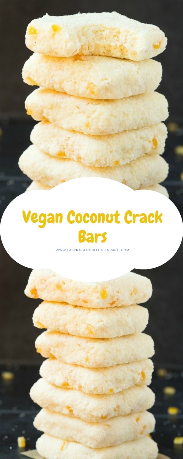 Vegan Coconut Crack Bars