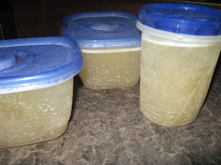 28 Cups of hommade stock for $6.82