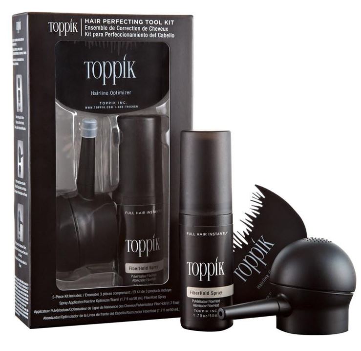 Toppik Hair Building Fibers and Hair Perfecting Tool Kit Beauty