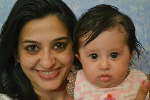 Television (TV) Actress Smita Bansal with Daughter Anaagha Bansal | Television (TV) Actress Smita Bansal Family Photos | Real-Life Photos