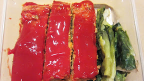 Lunch Week 36: Turkey Meatloaf with Sauteed Escarole