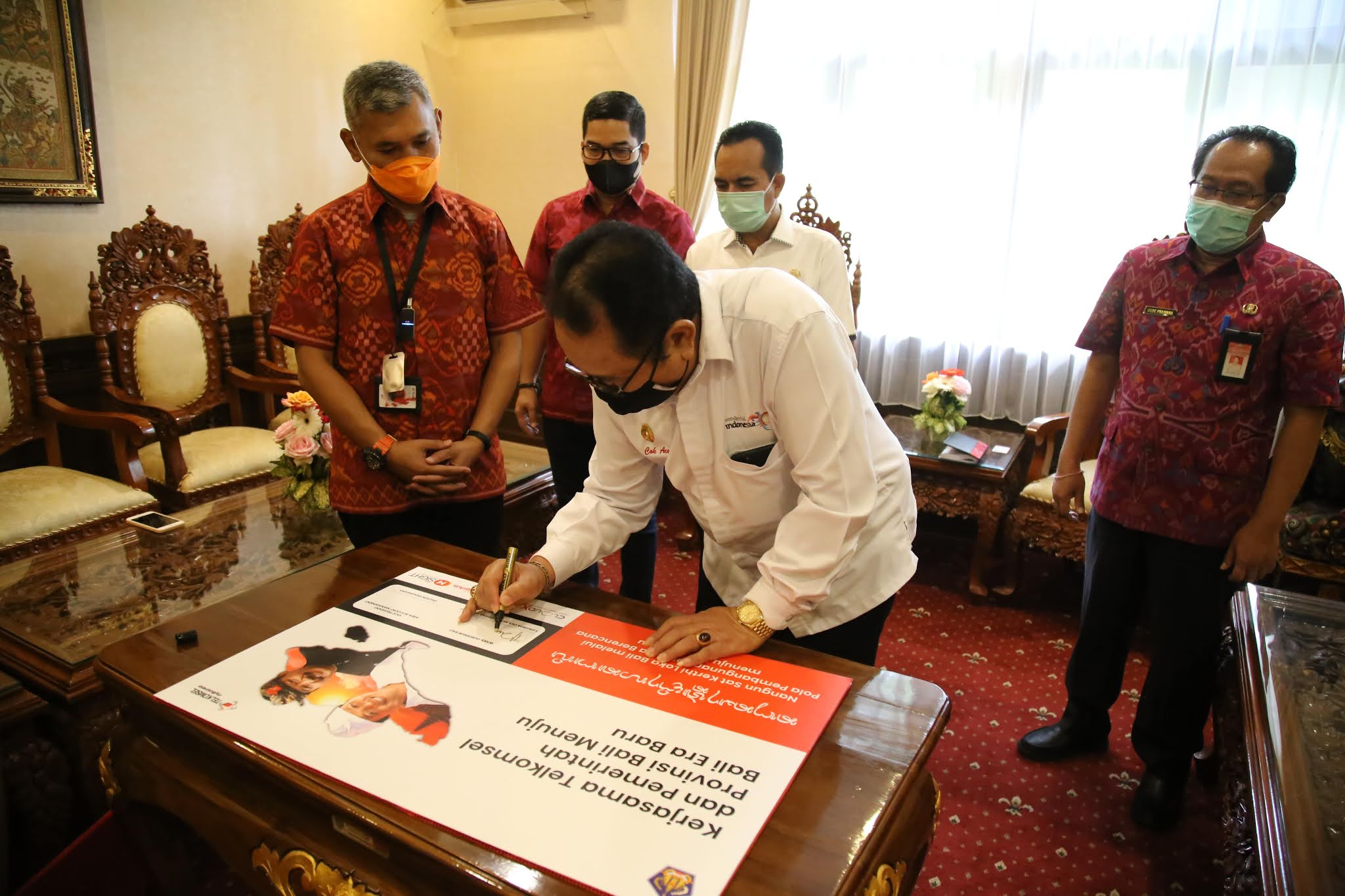 Telkomsel Berikan SMS Blast Penyebaran Informasi Covid-19 Hingga Pemulihan Pariwisata Bali