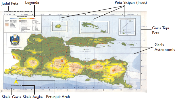peta dan media visual perencanaan