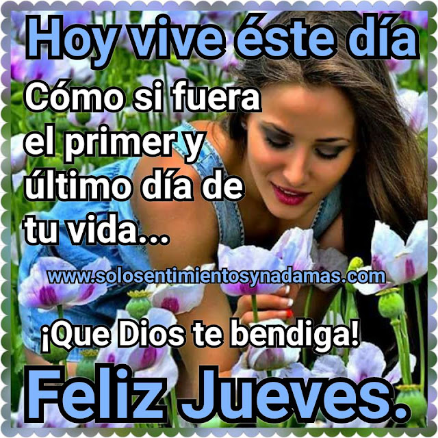 Feliz jueves.