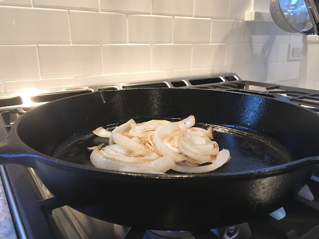 Goat Cheese and Onion Burgers with Garlic Goat Cheese Aioli | The Lowcountry Lady