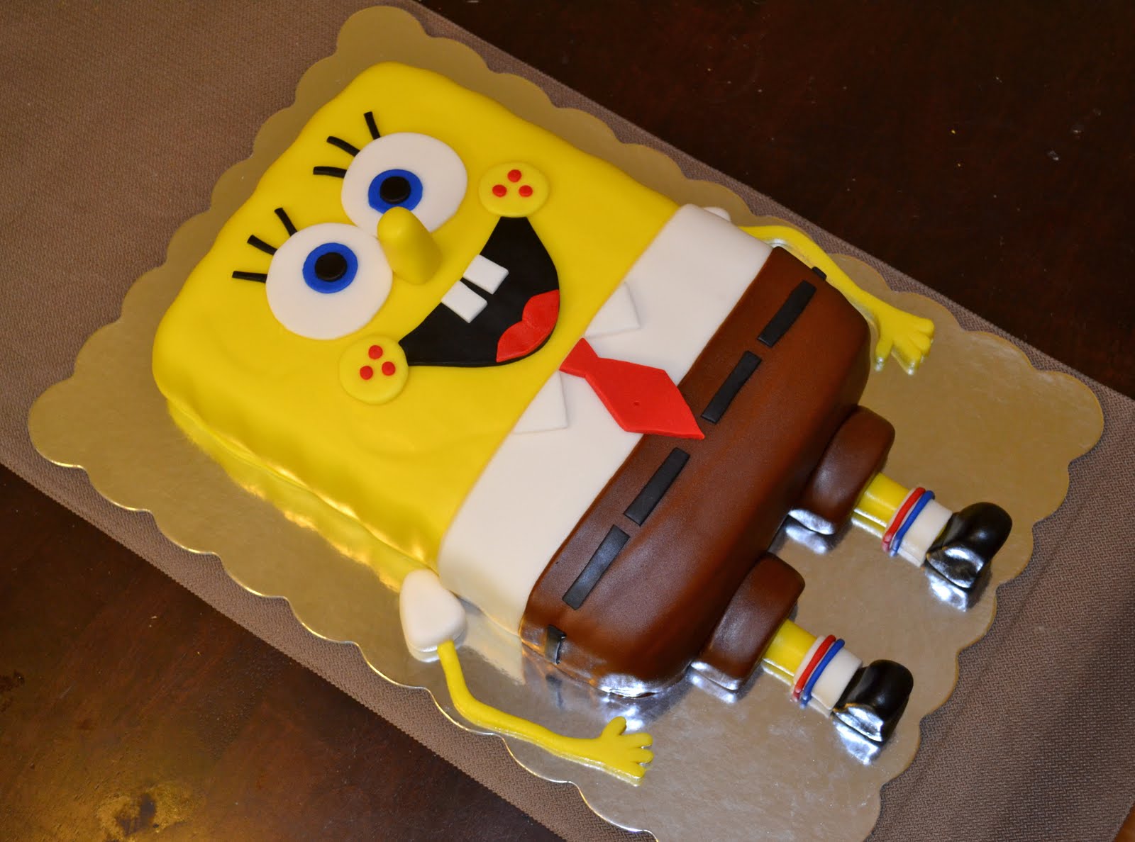 Spongebob Fruit Cake