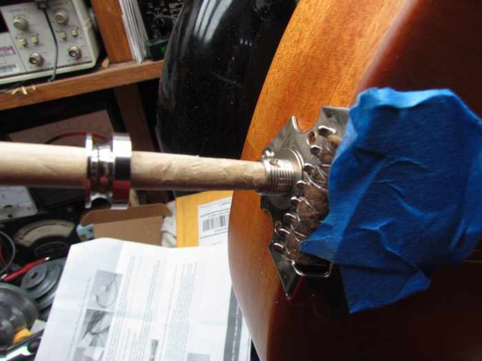 K&K Pickup Installation on Gretsch G9130 New Yorker Supreme Mandolin