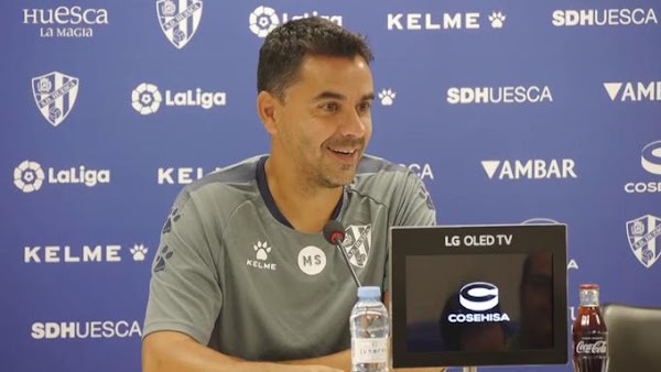 Míchel - Huesca -: "El Málaga ahora es un equipo que se junta muy bien"