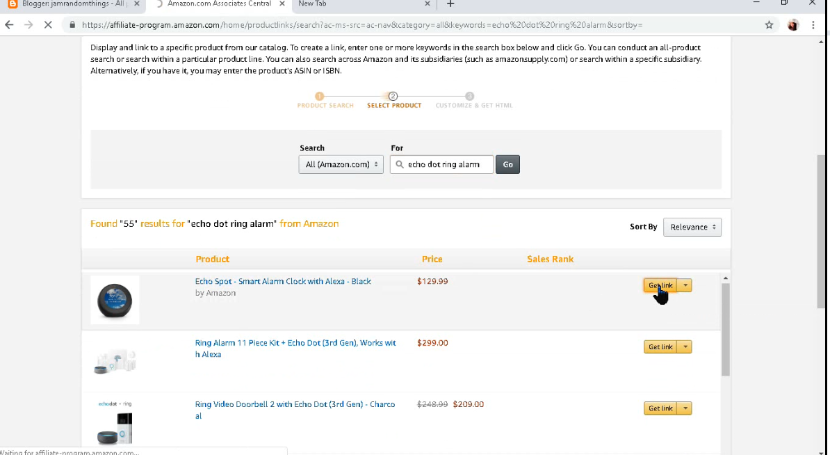 how to do affiliate links amazon