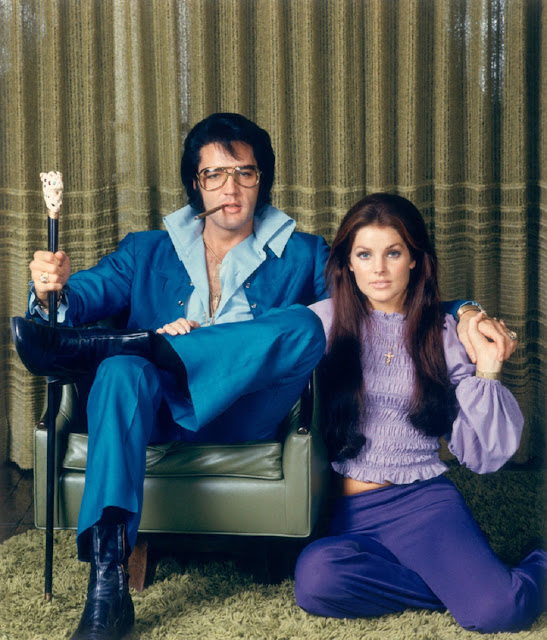Lovely Photos of Elvis Presley With His Wife Priscilla and Their ...