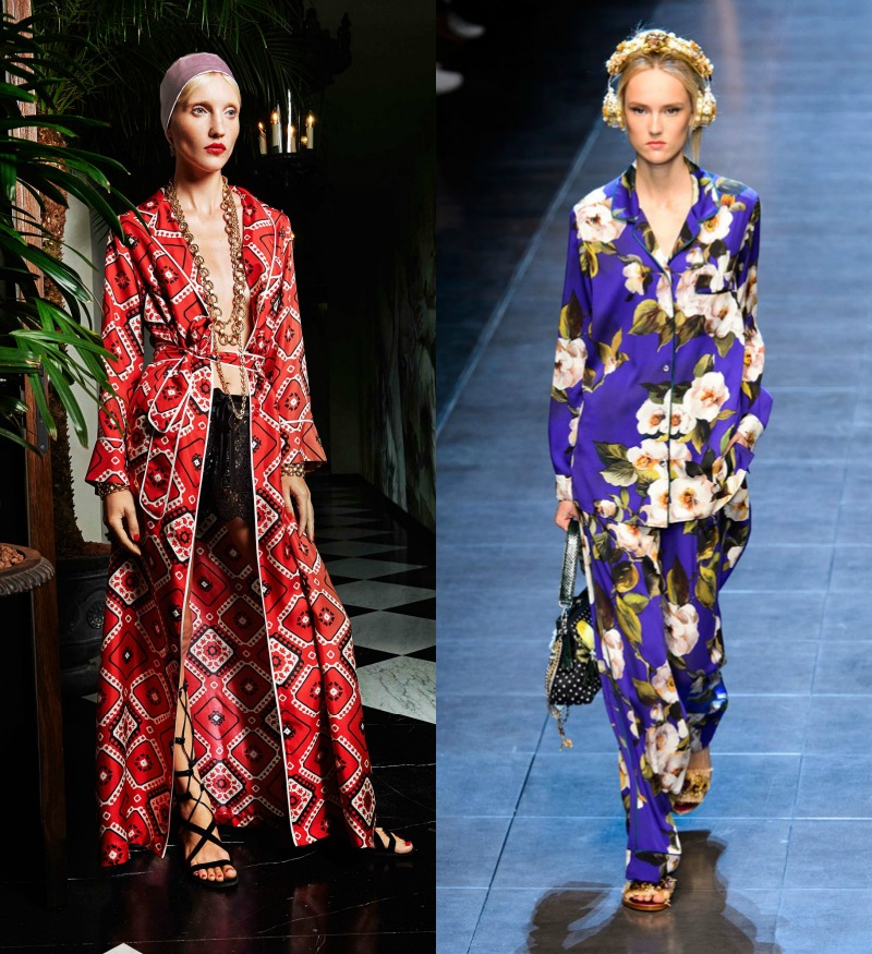 SHUT UP I LOVE THAT WEEKEND PILLOWTALK TAKING THE PAJAMA TREND SERIOUSLY