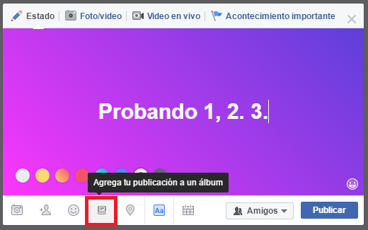 facebook-agregar-publicacion-album