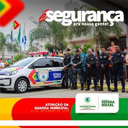 Ativação da Guarda Municipal de Taquaritinga do Norte - PE