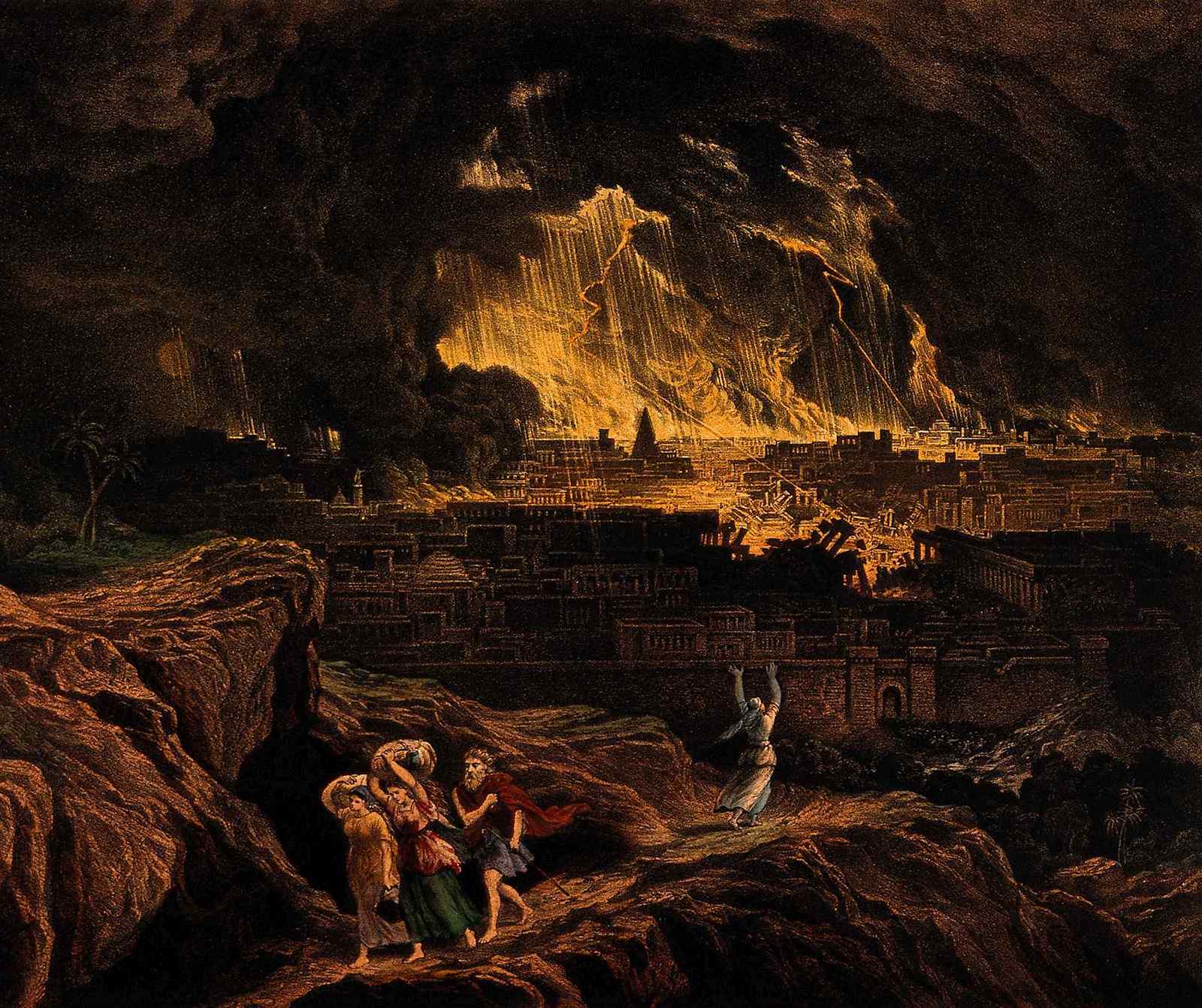 гибель содома и гоморры картина. джон мартин уничтожение содома и гоморры. содом и гоморра картины. города разрушенные богом. гоморра библия.