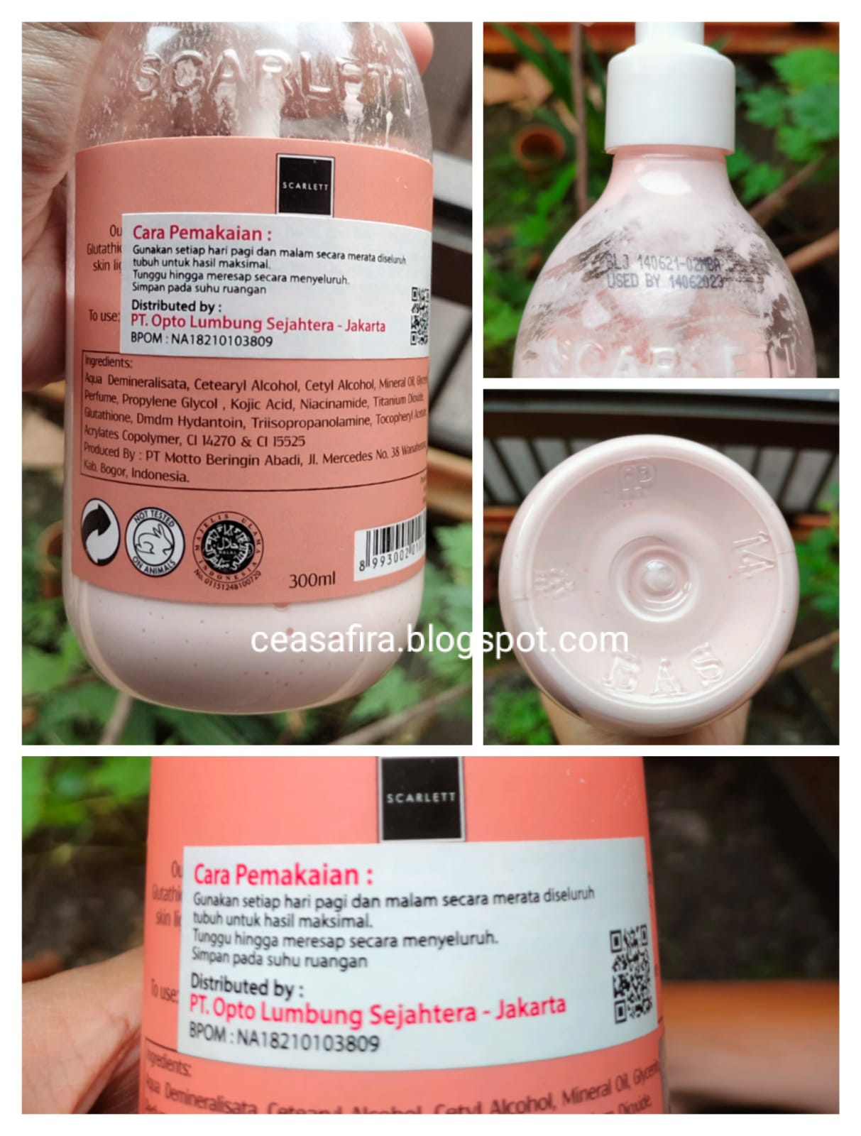 Review Scarlett Whitening Body Lotion Varian Jolly Tulas Tulis